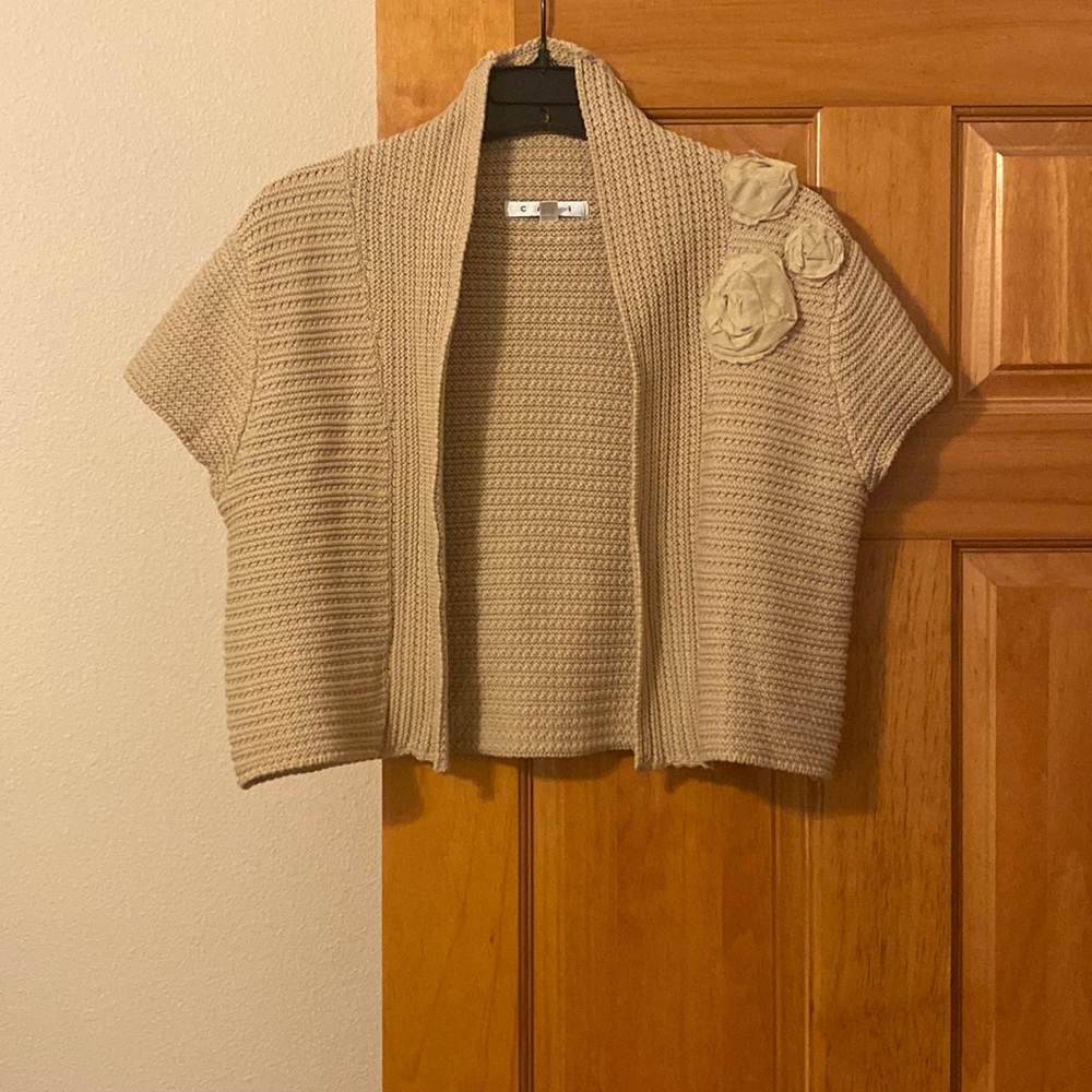 Vintage CAbi bolero cropped sweater